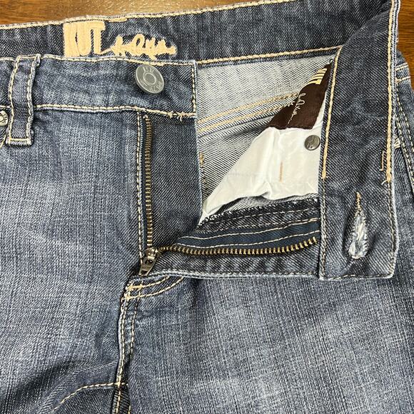 Kut from the Kloth Mid Rise Denim Bermuda Shorts Size 2 - Picture 6 of 14